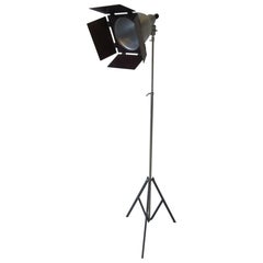 Lampada da terra industriale Machin Age Deco di Smith & Smith