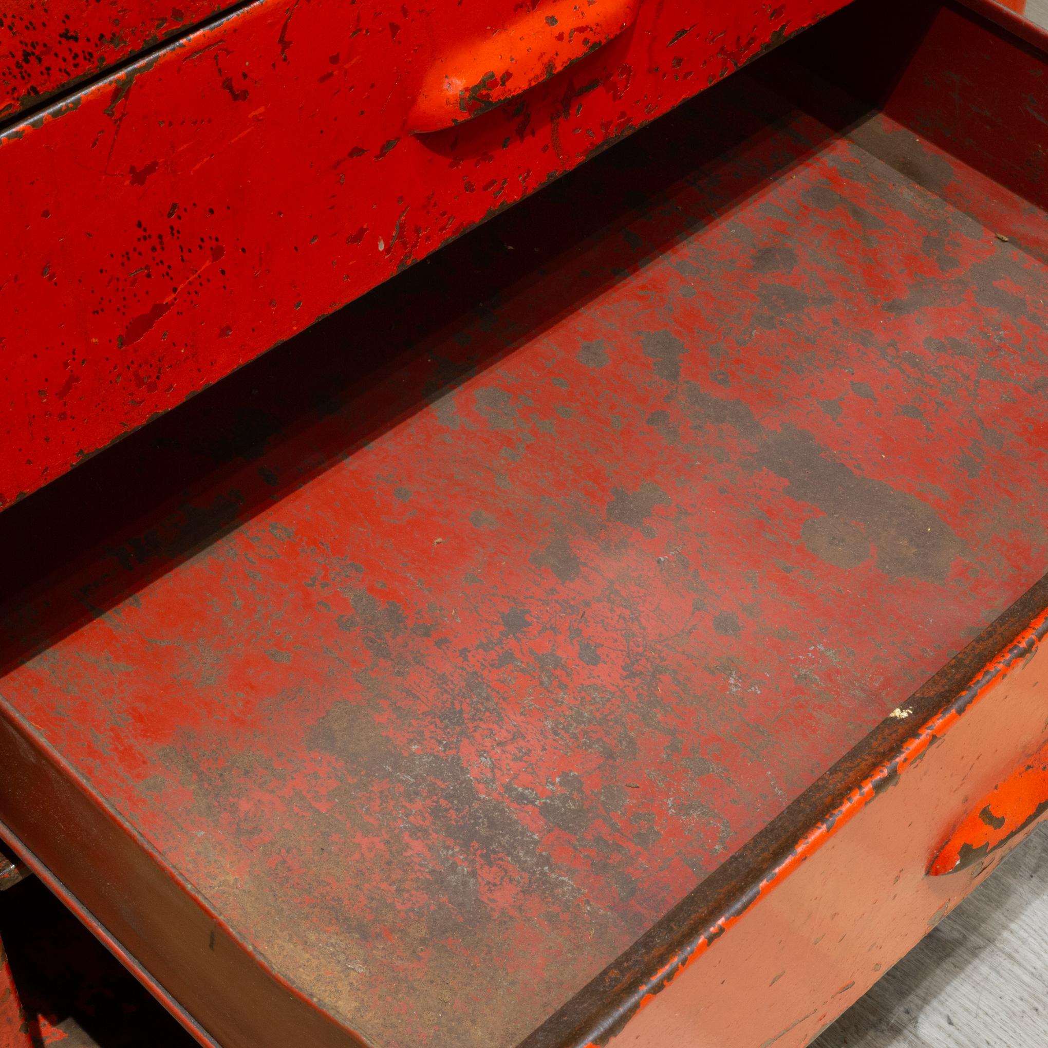 Industrial Machinist Rolling Tool Cart c.1940 6