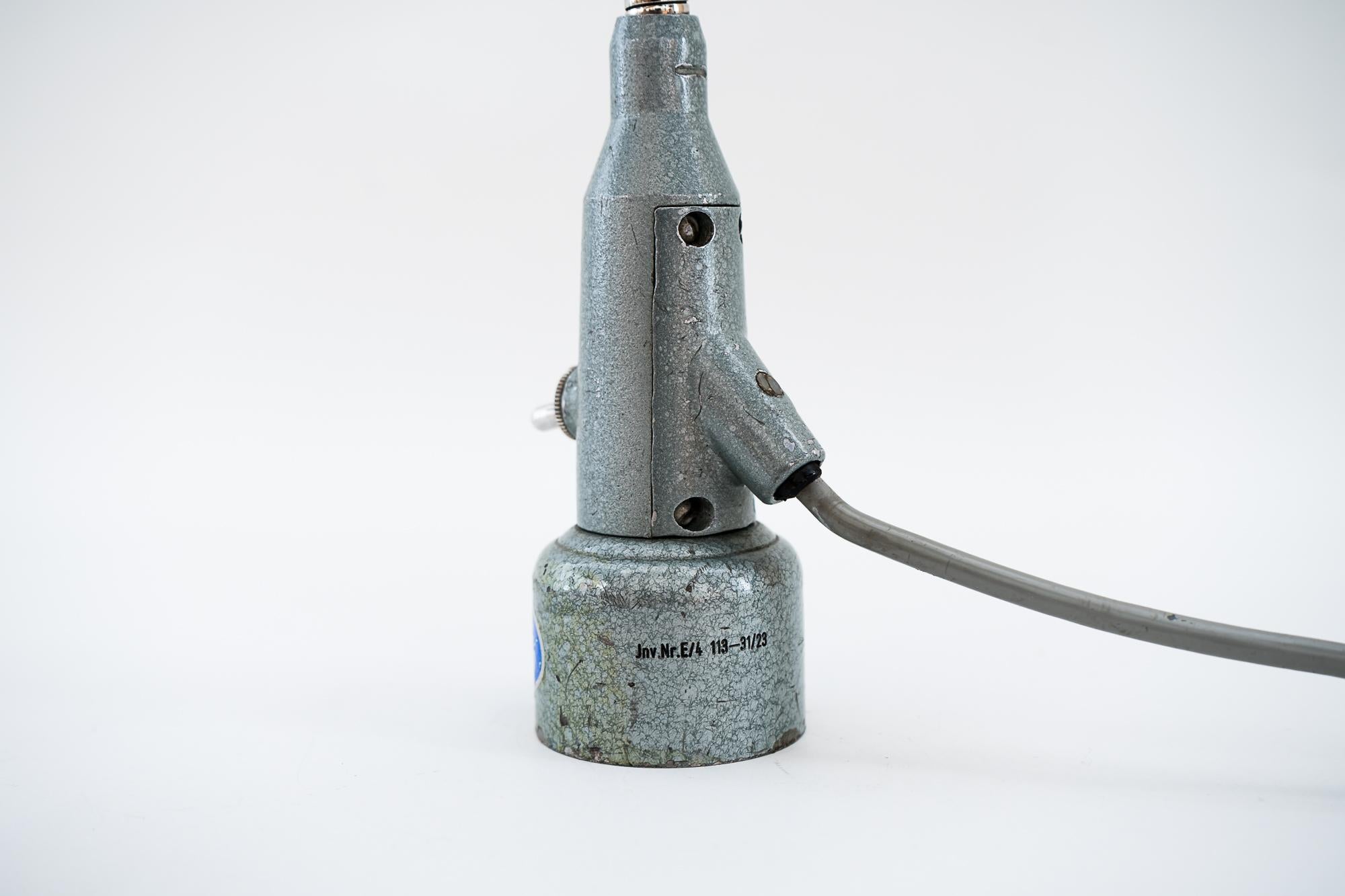 Industrial Magnetic Table Lamp by Trillafix, circa 1950s For Sale 6