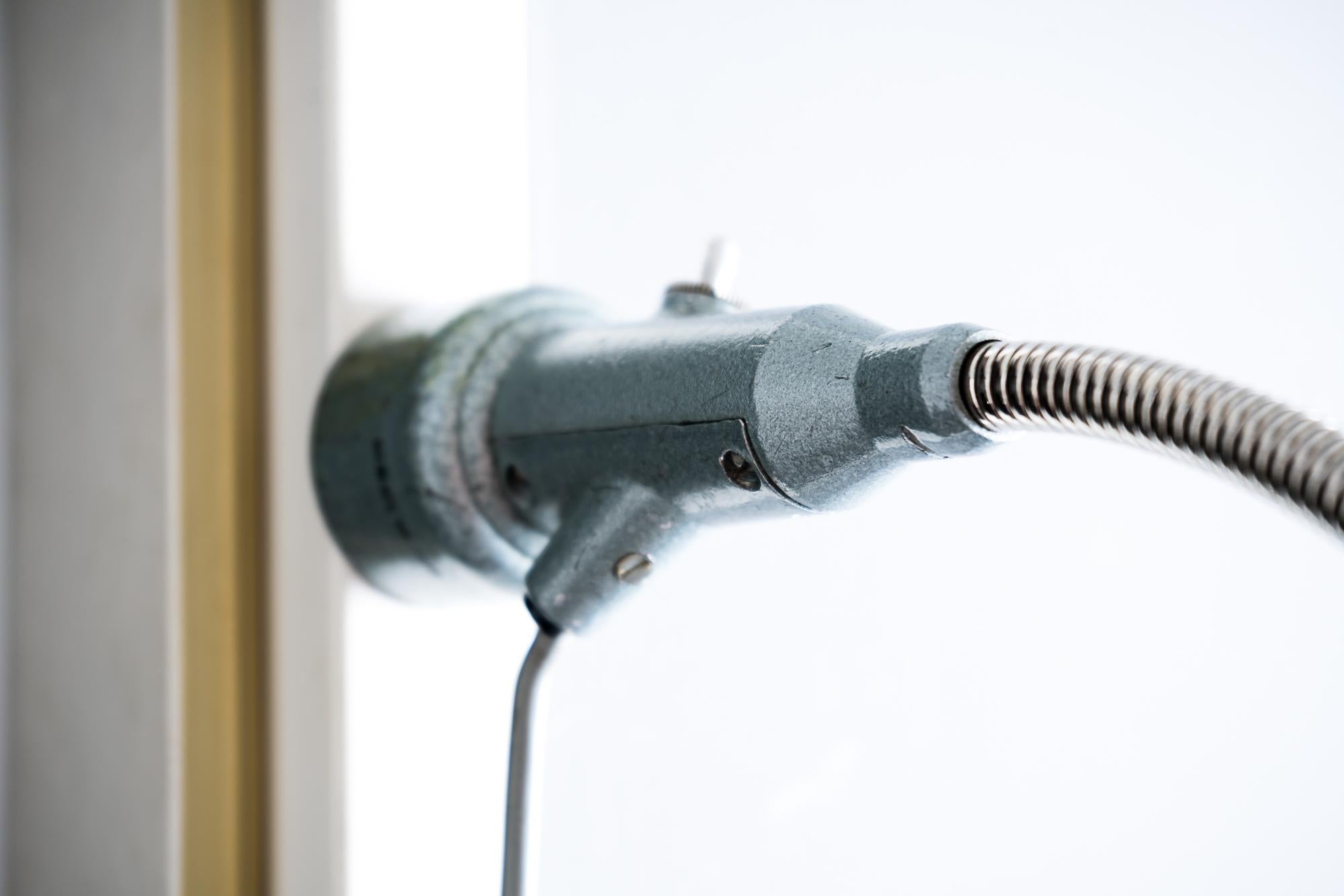 Industrial Magnetic Table Lamp by Trillafix, circa 1950s For Sale 12
