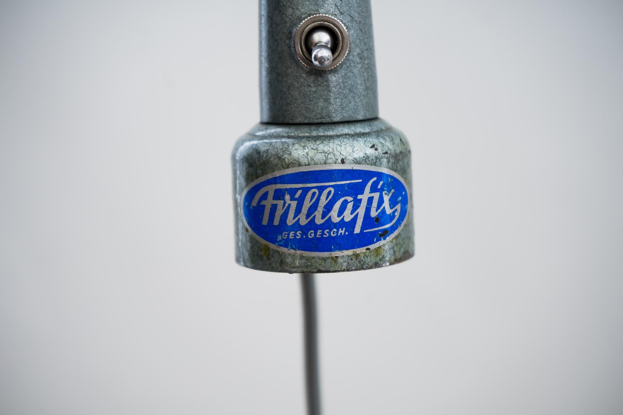 Industrial Magnetic Table Lamp by Trillafix, circa 1950s For Sale 13