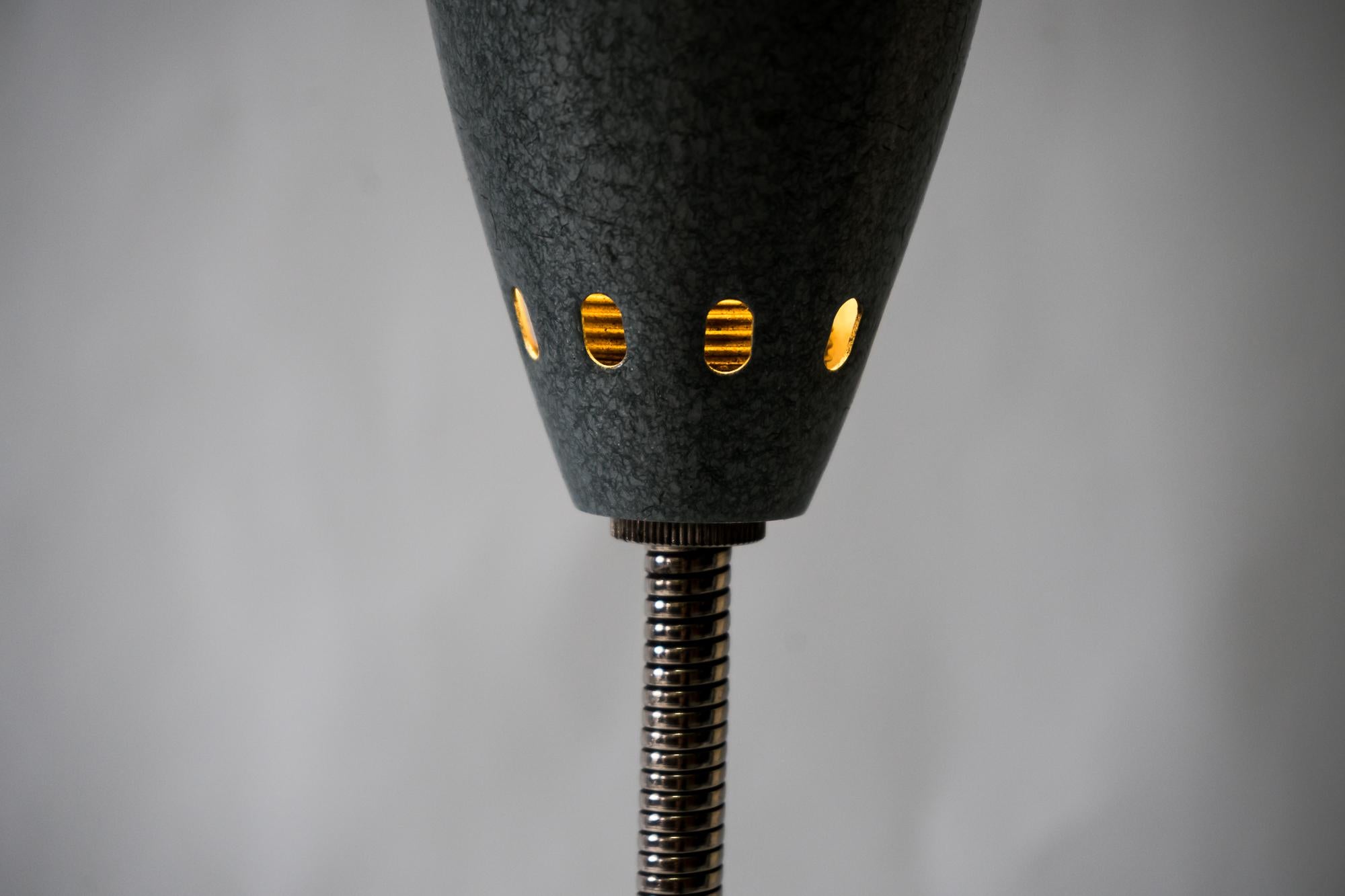 Metal Industrial Magnetic Table Lamp by Trillafix, circa 1950s For Sale