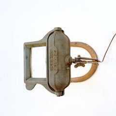 Industrial magnifying lamp by Gruber, patented S.G.D.G. in France - 1940/50s