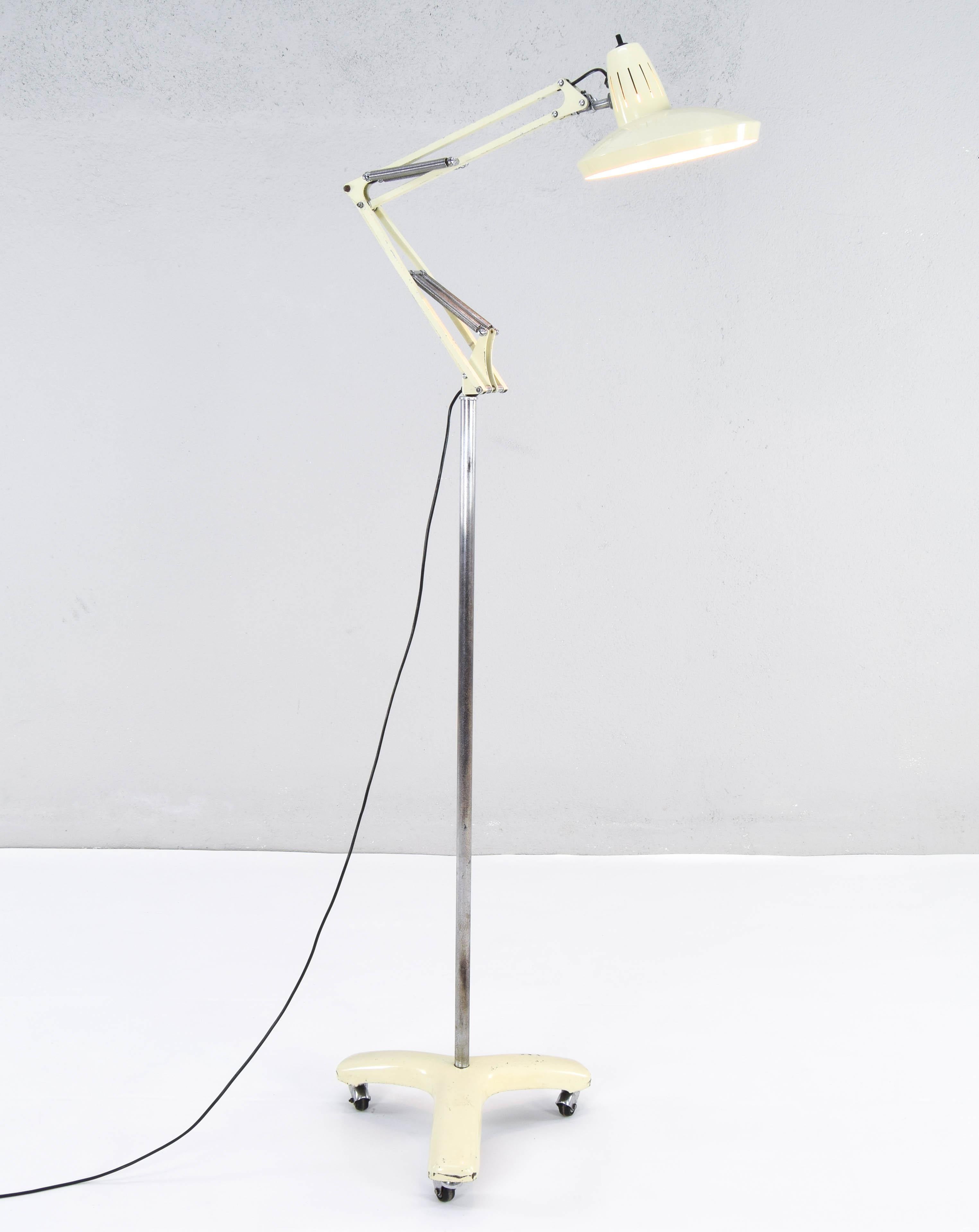 Spanish Industrial Medical Lamp Faro Model of the Fase Brand, Spain, 1970