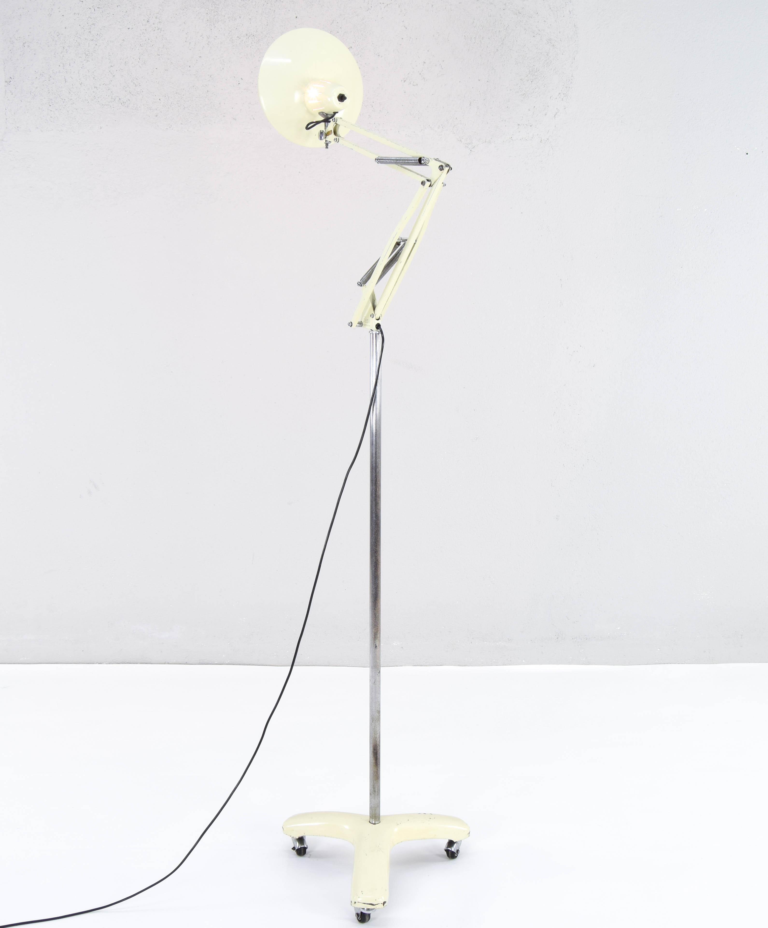 Late 20th Century Industrial Medical Lamp Faro Model of the Fase Brand, Spain, 1970