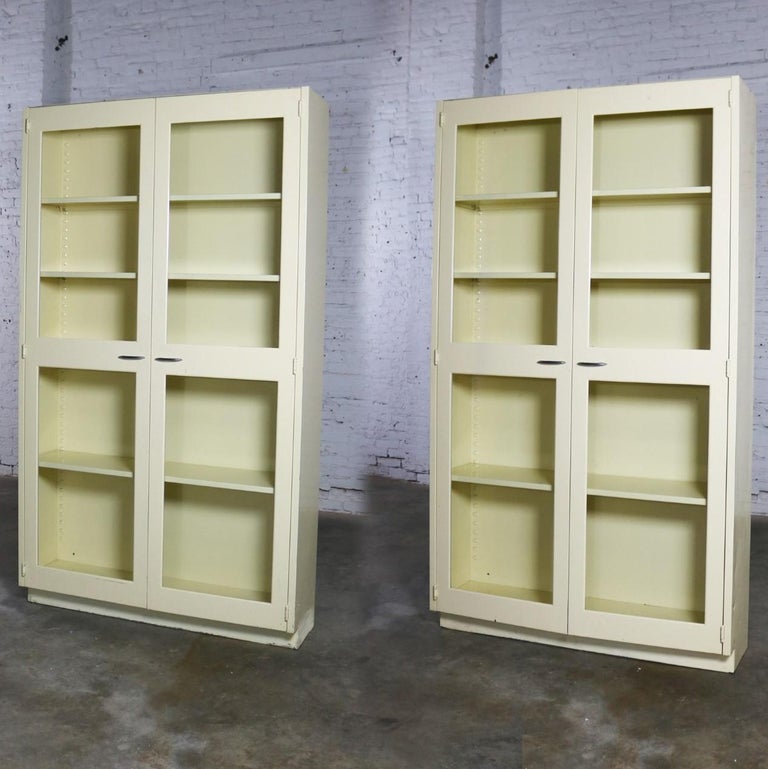 Industrial Metal Cabinet Glass Doors for Display or ...