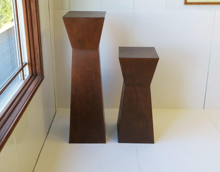 Industrial Metal Column Pedestal Pillar Stand For Sale at 1stDibs