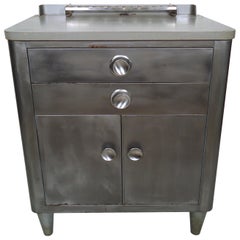 Industrial Metal Dental Cabinet