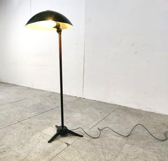Industrial metal floor lamp, 1970s