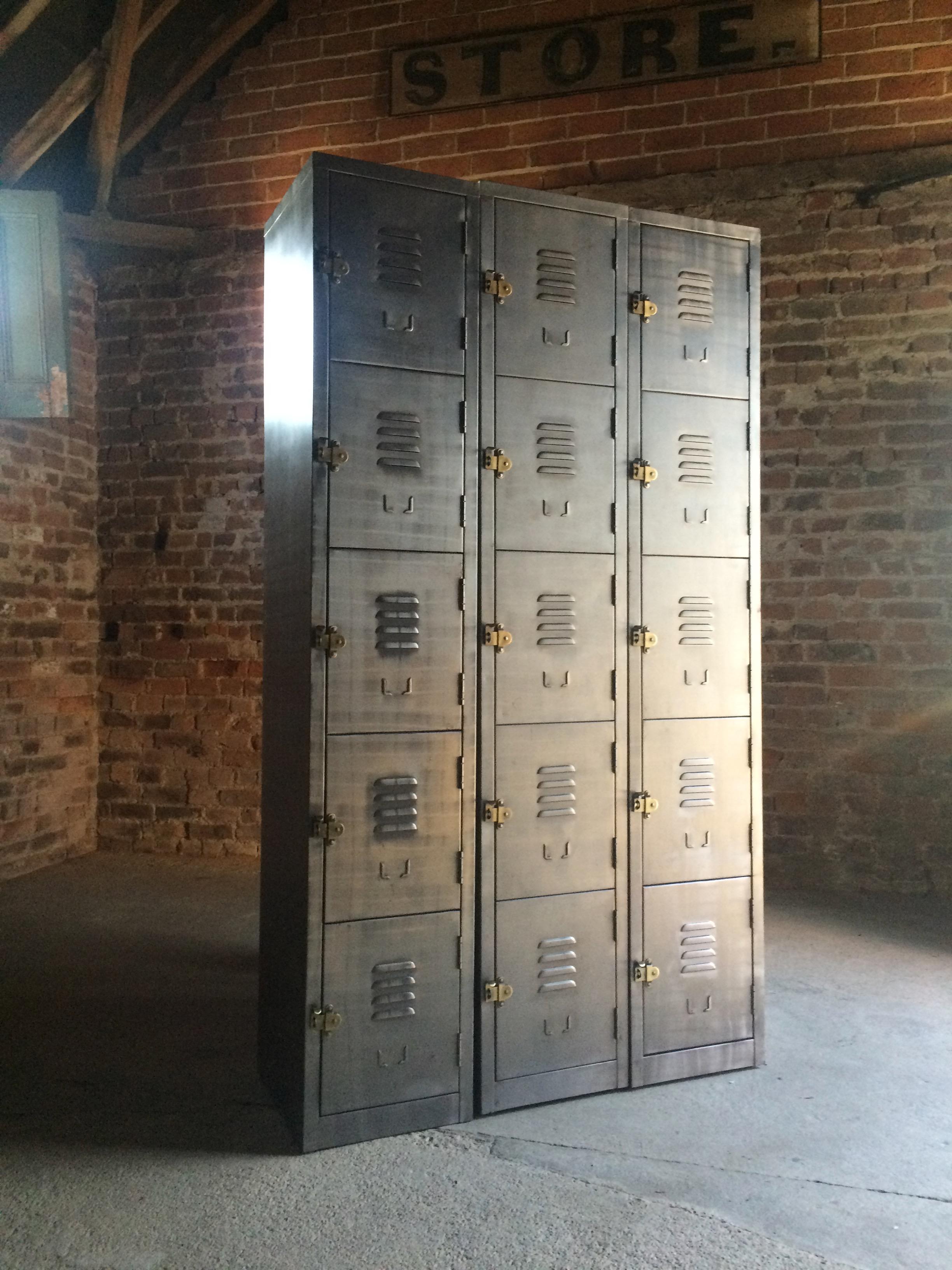 industrial style lockers