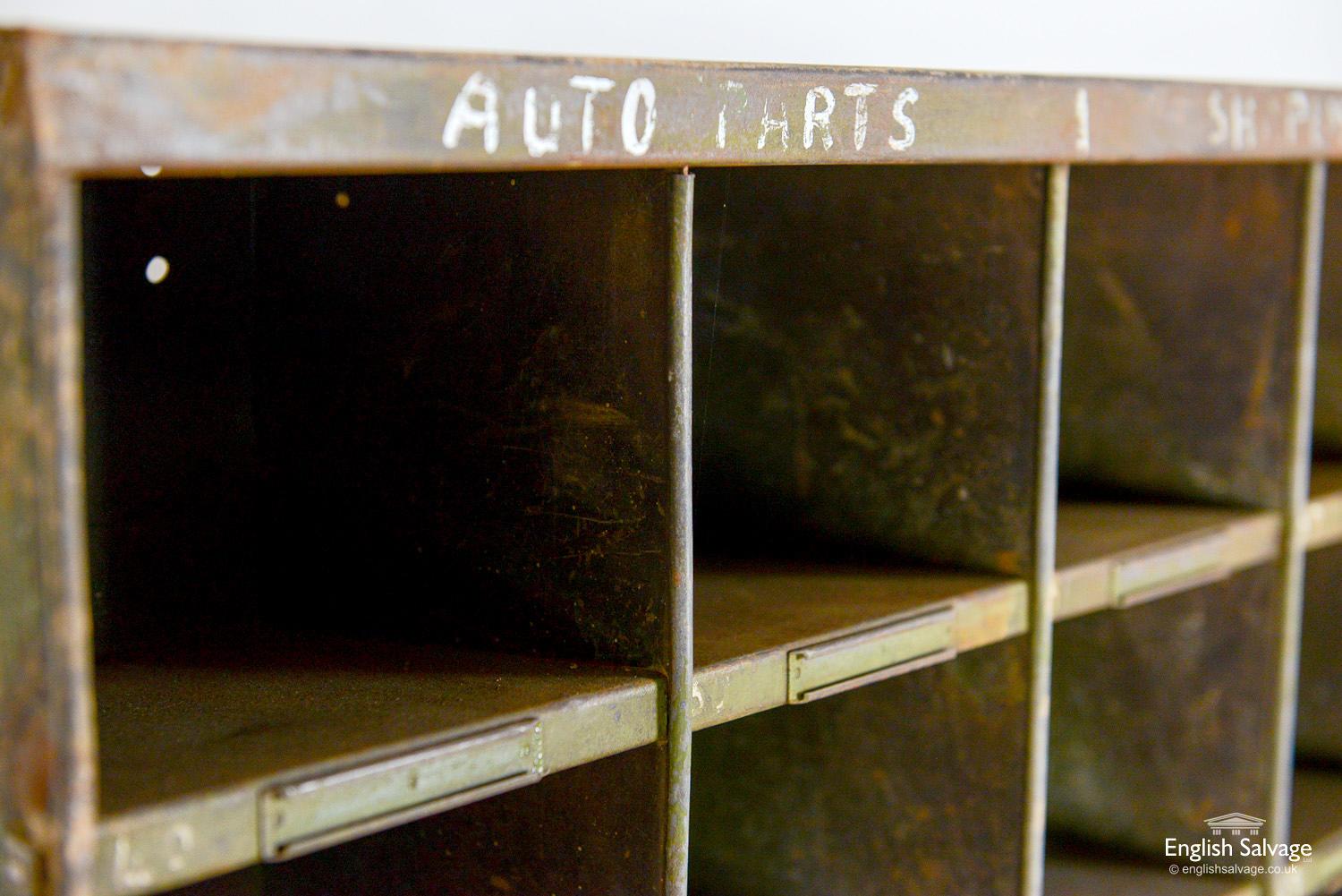 industrial pigeon hole storage