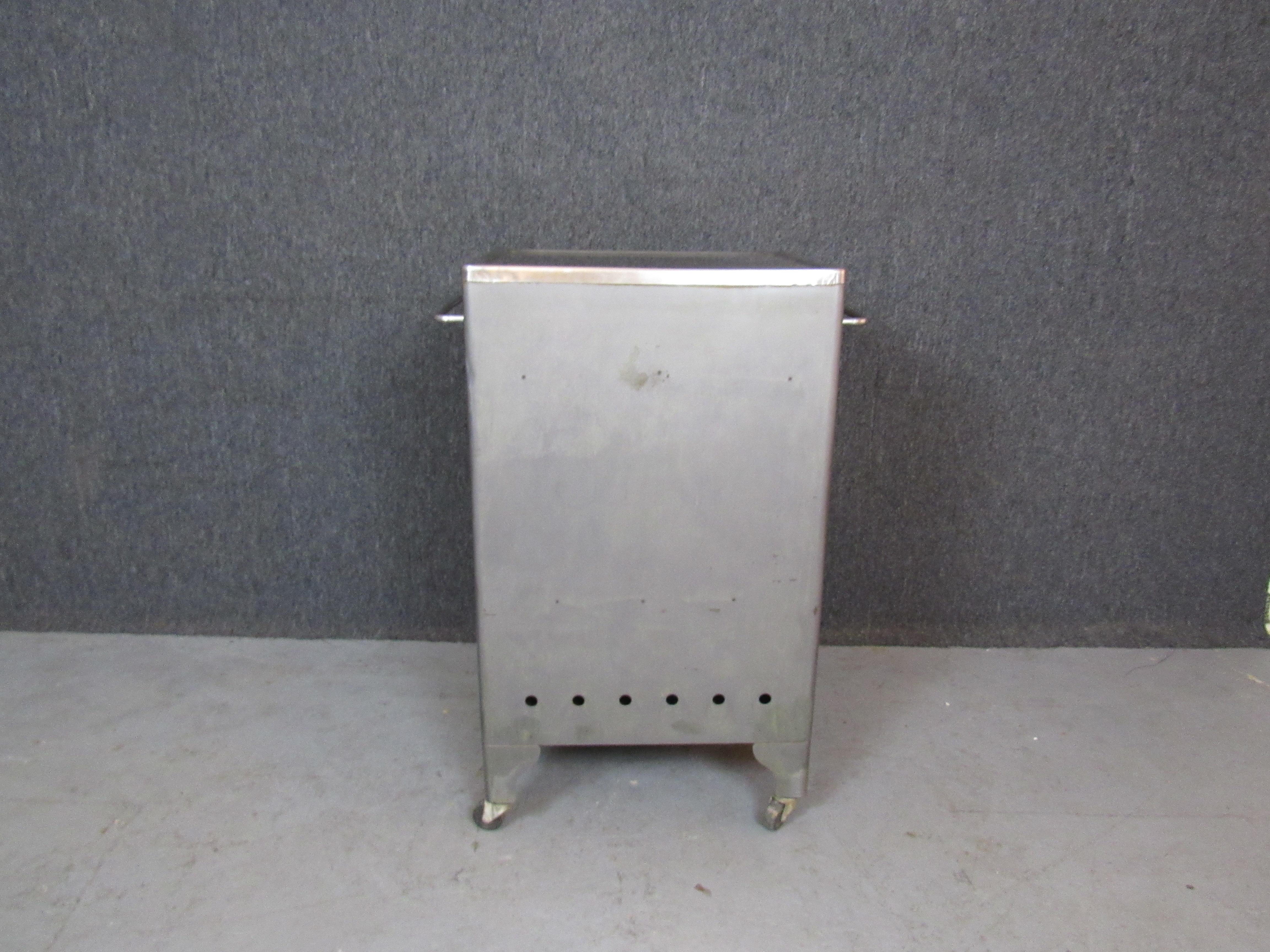 Welded Industrial Metal Rolling Cabinet by F.P.I. (Unicor)