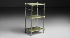 Industrial Metal Stand with Shelves, England 1900