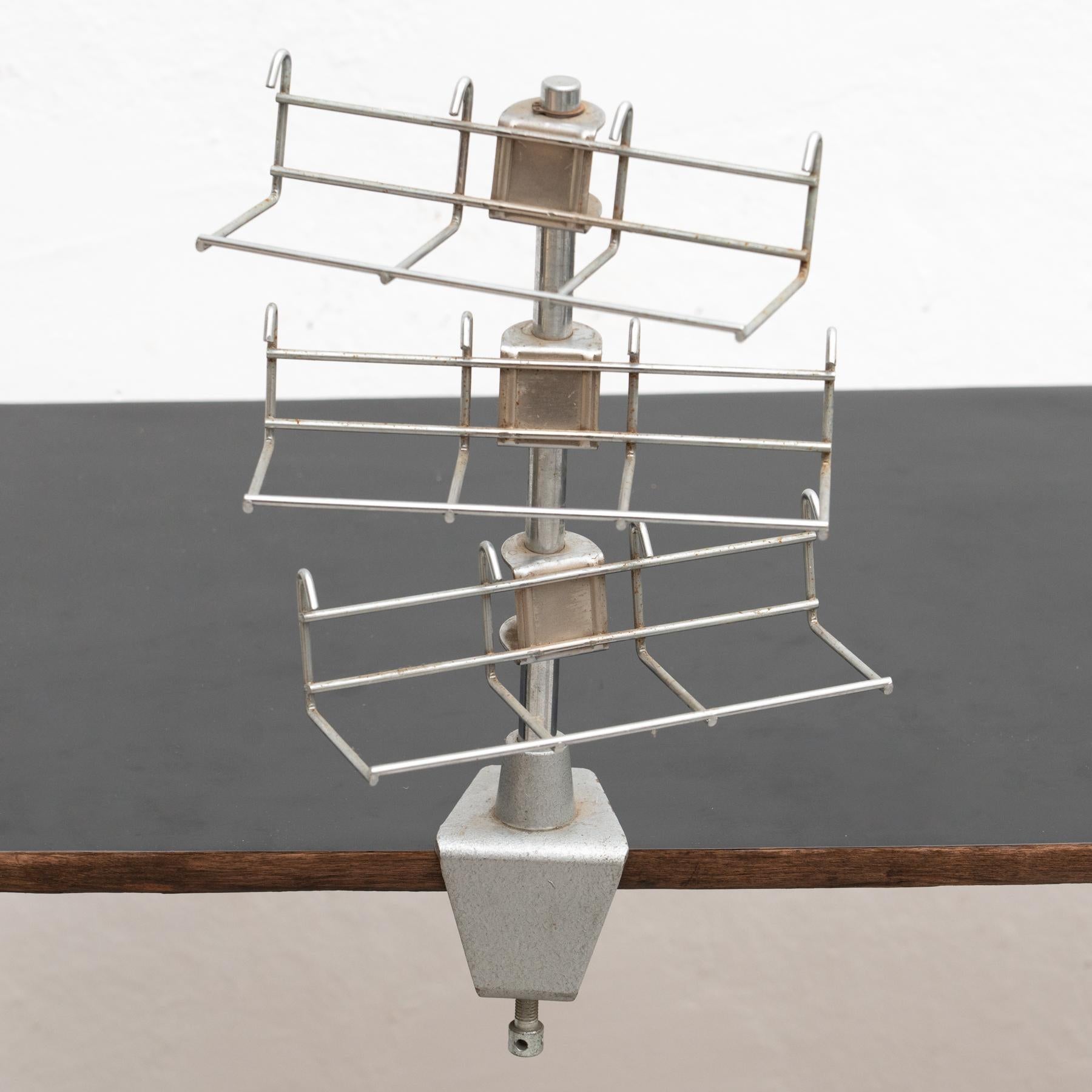 Industrial Metal Table Display, circa 1970 For Sale 6