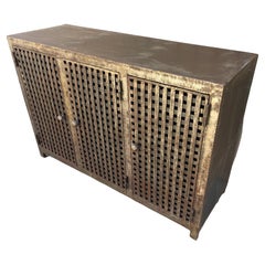 Industrial Metal Three Doors Buffet