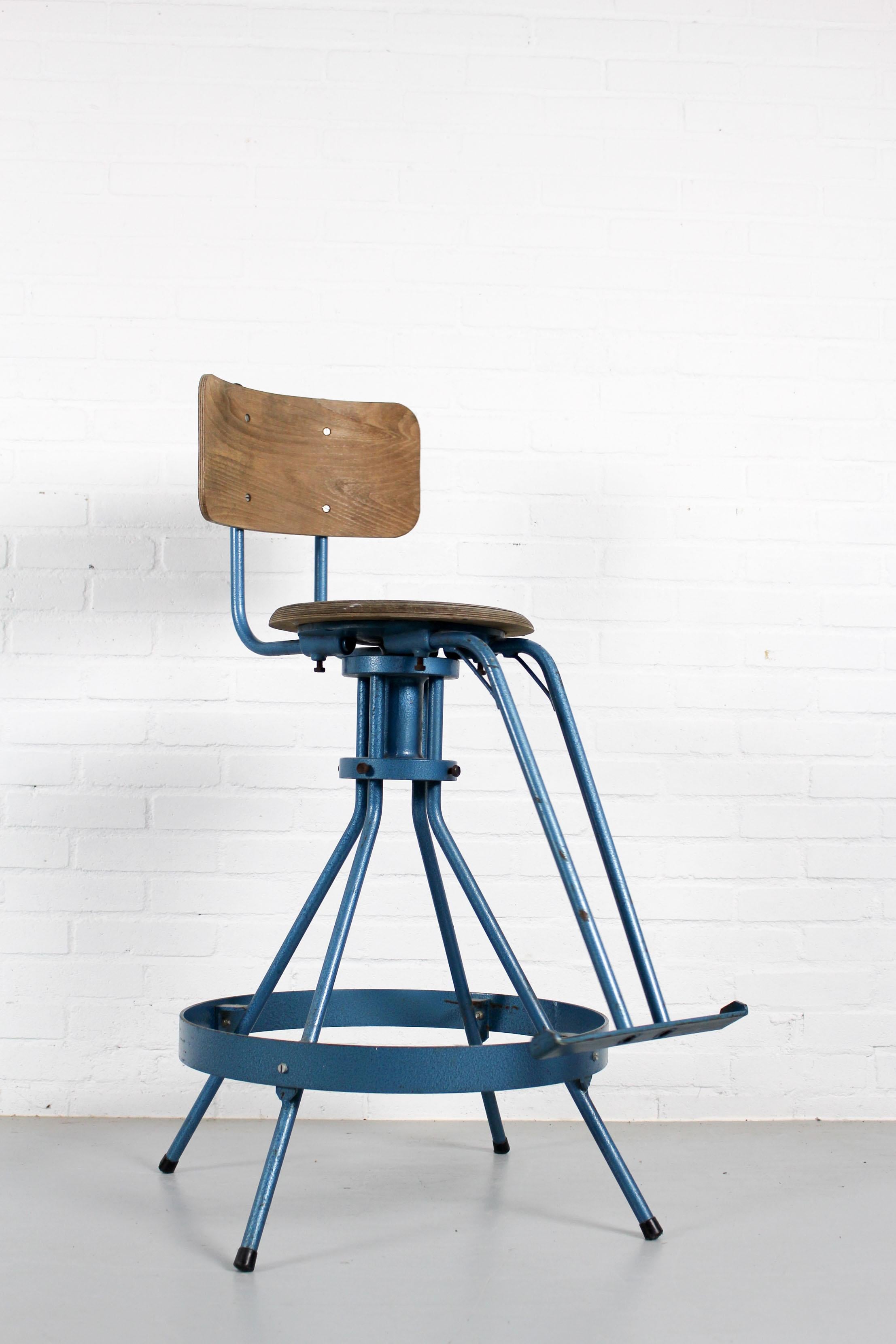 Mid-Century Modern Industrial Midcentury Architect's Chair
