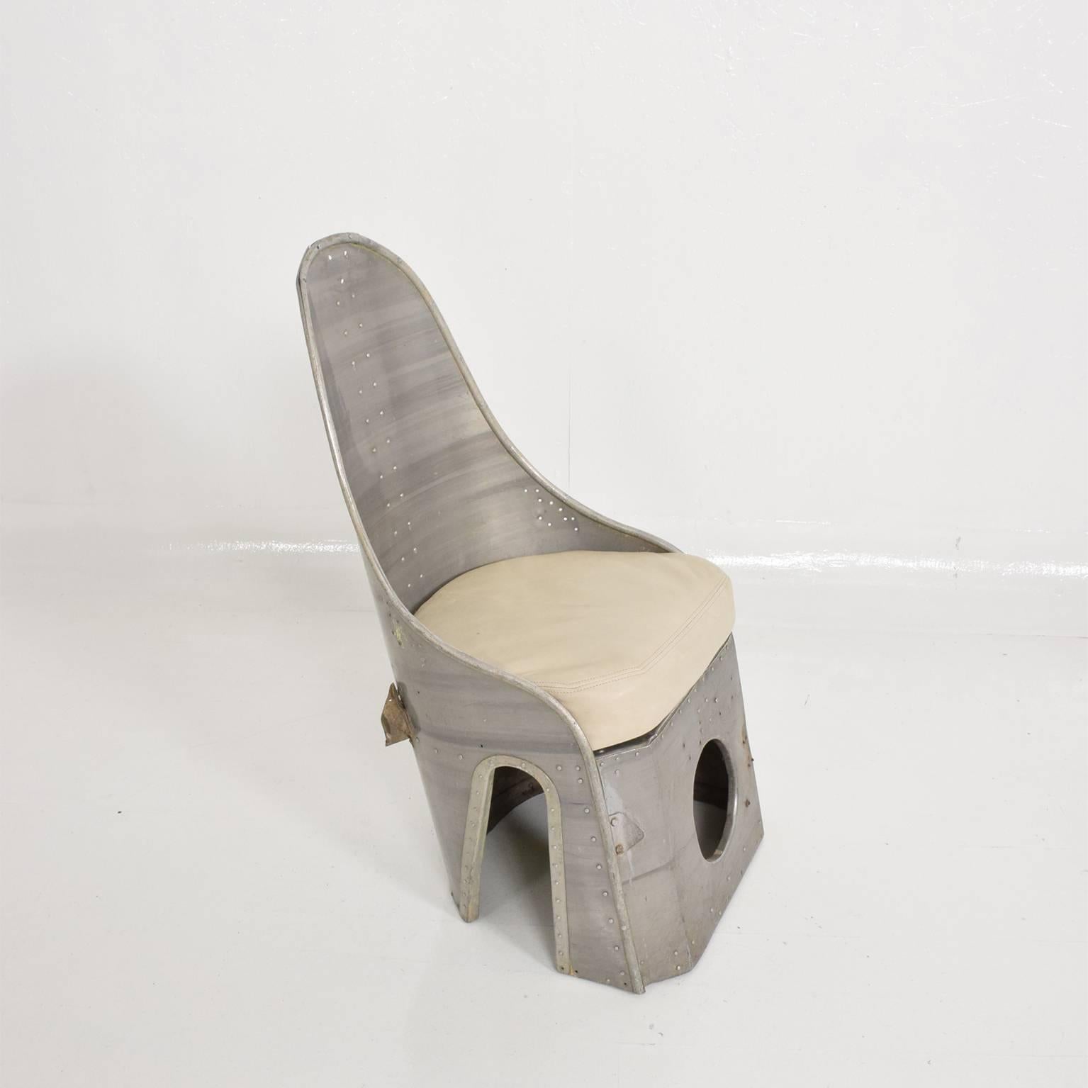airplane metal chair