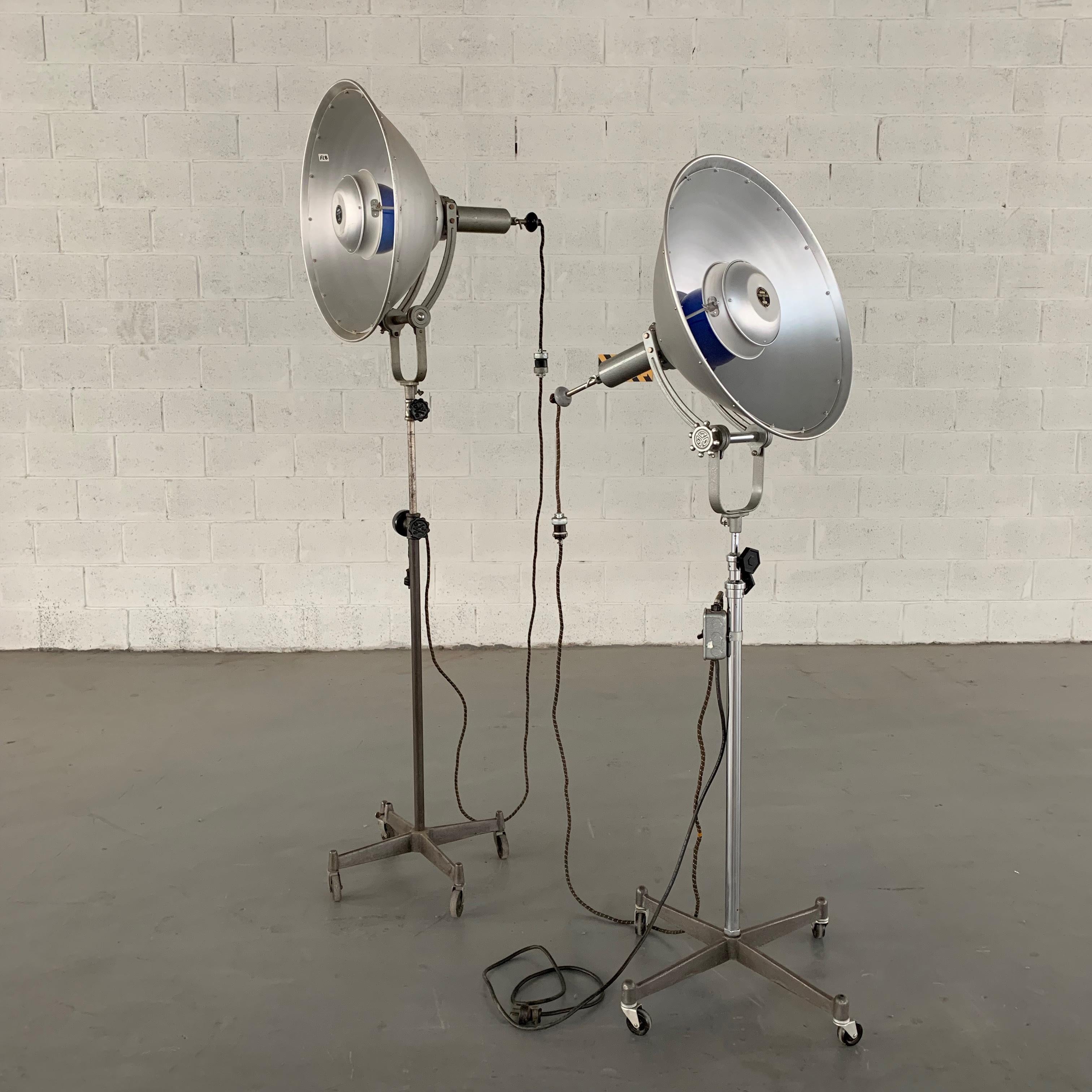 20th Century Industrial Midcentury Studio Photography Floor Lamp