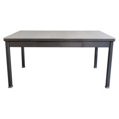Industrial Midcentury Police Station Desk by General Fire Proofing Company