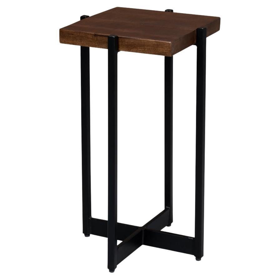 Industrial Modern Accent Table For Sale