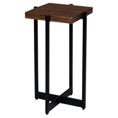 Industrial Modern Accent Table