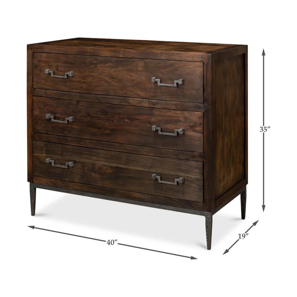 Industrial Modern Chest of Drawers For Sale 4