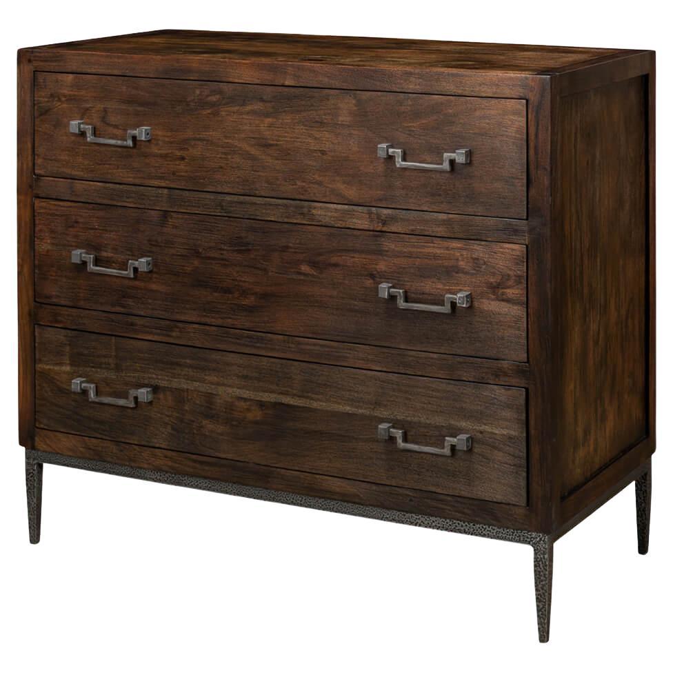 Industrial Modern Chest of Drawers For Sale