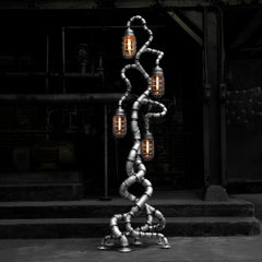 Modern Industrial Floor Lamp - Industrial Decor - Crouse Hinds Industrial Light