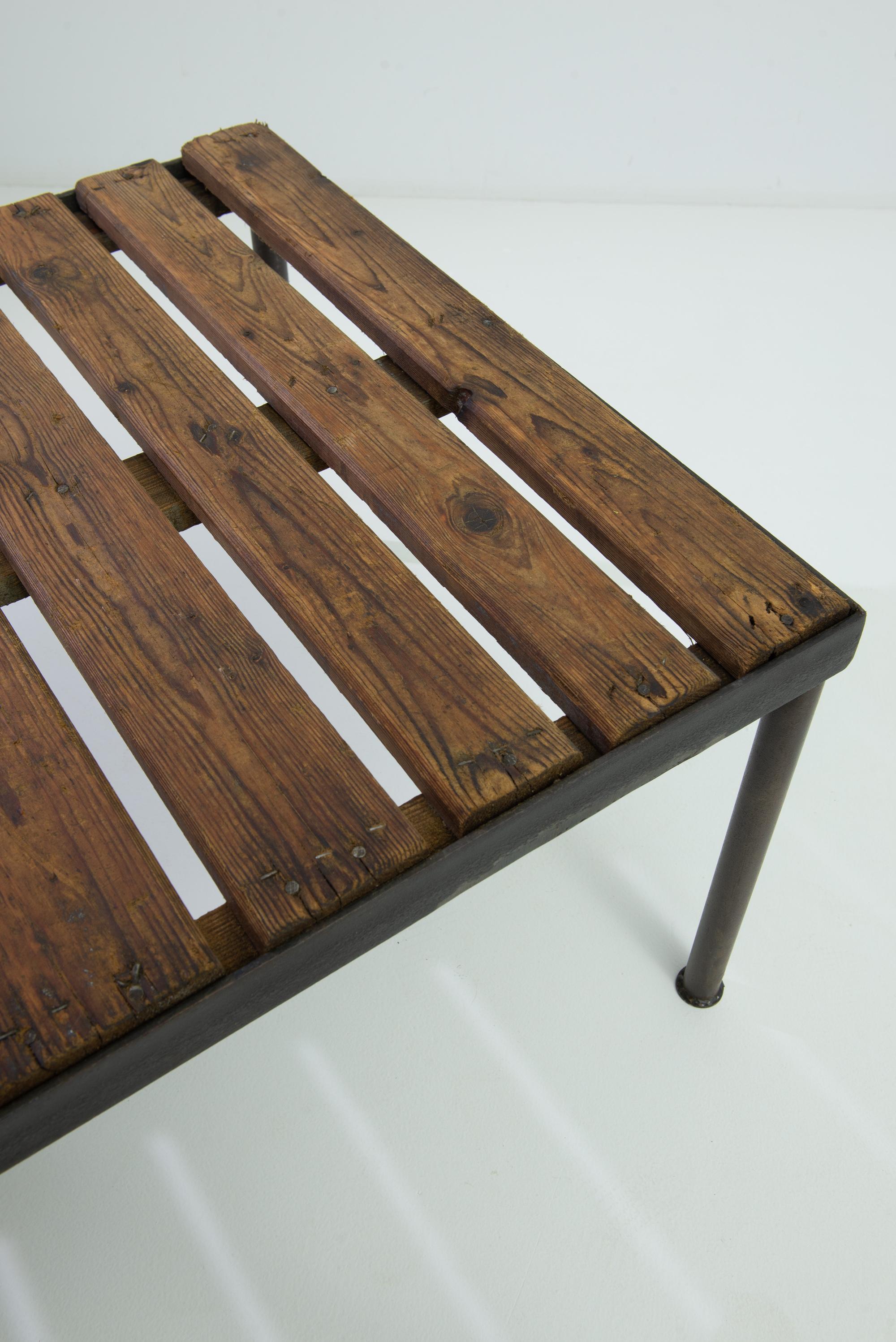 Industrial Modern French Coffee Table 5
