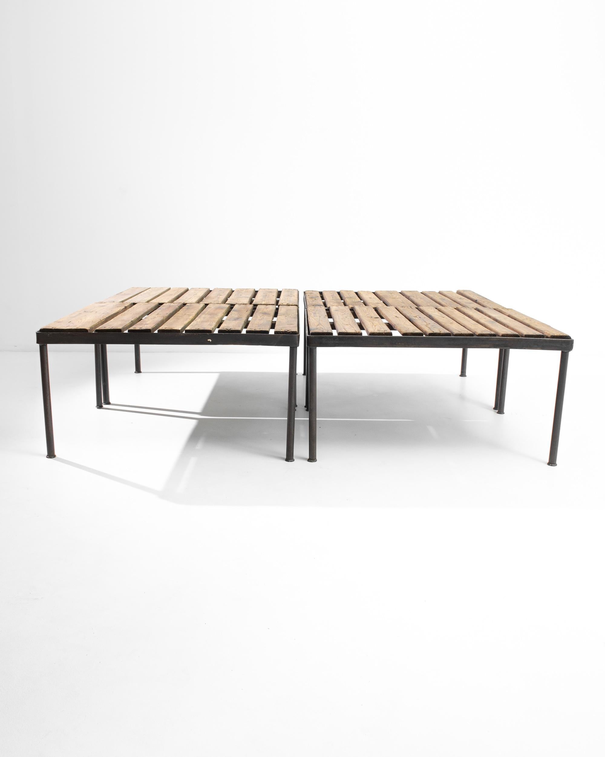 Industrial Modern French Coffee Table 9