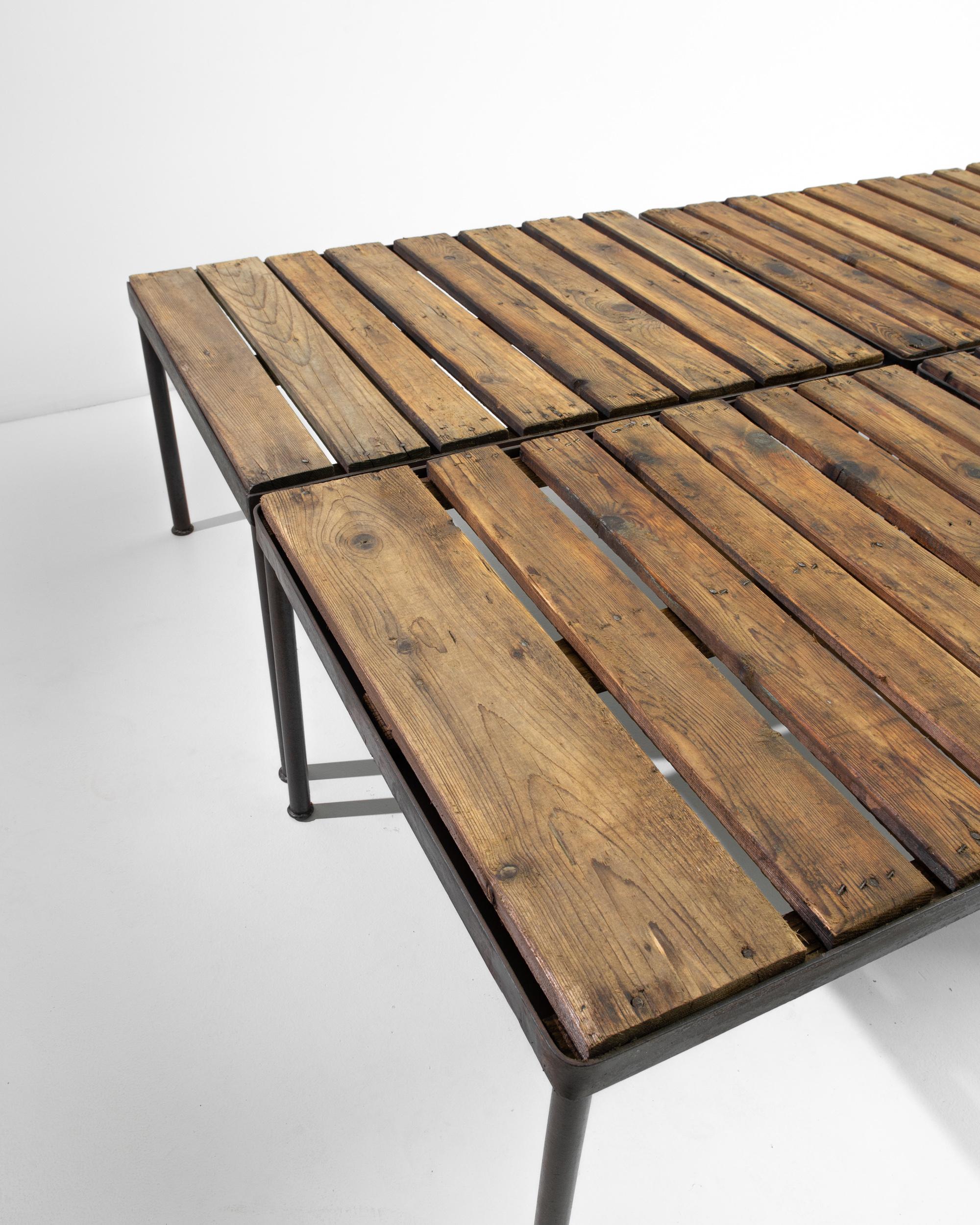Industrial Modern French Coffee Table 10