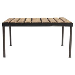 Industrial Modern French Coffee Table