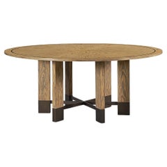 Runder Esstisch Industrial Modern