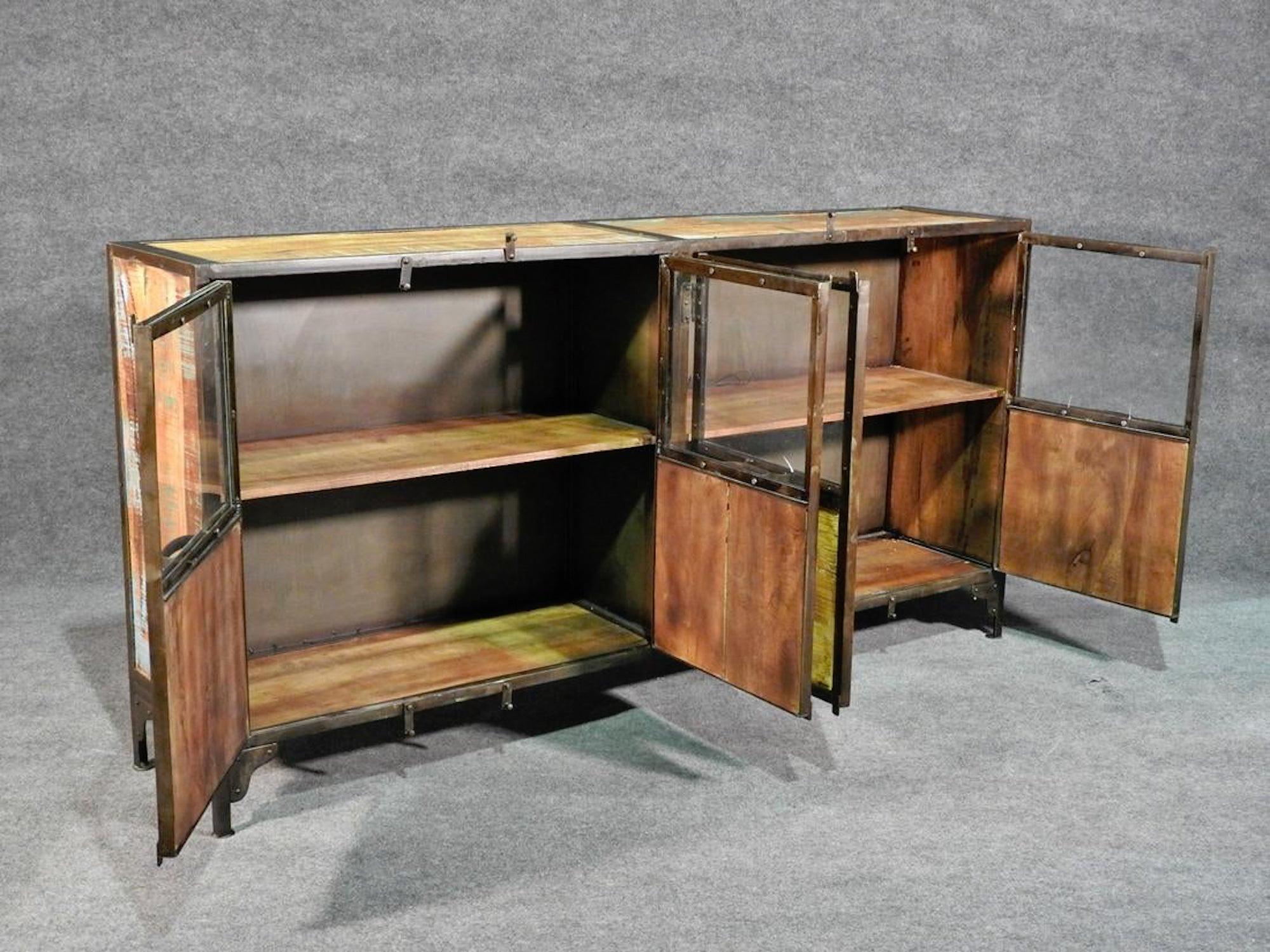 20th Century Industrial Modern Sideboard