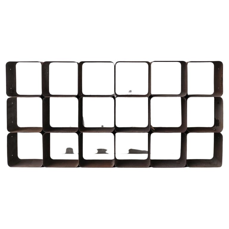 Industrial Modular Shelving Display For Sale at 1stDibs