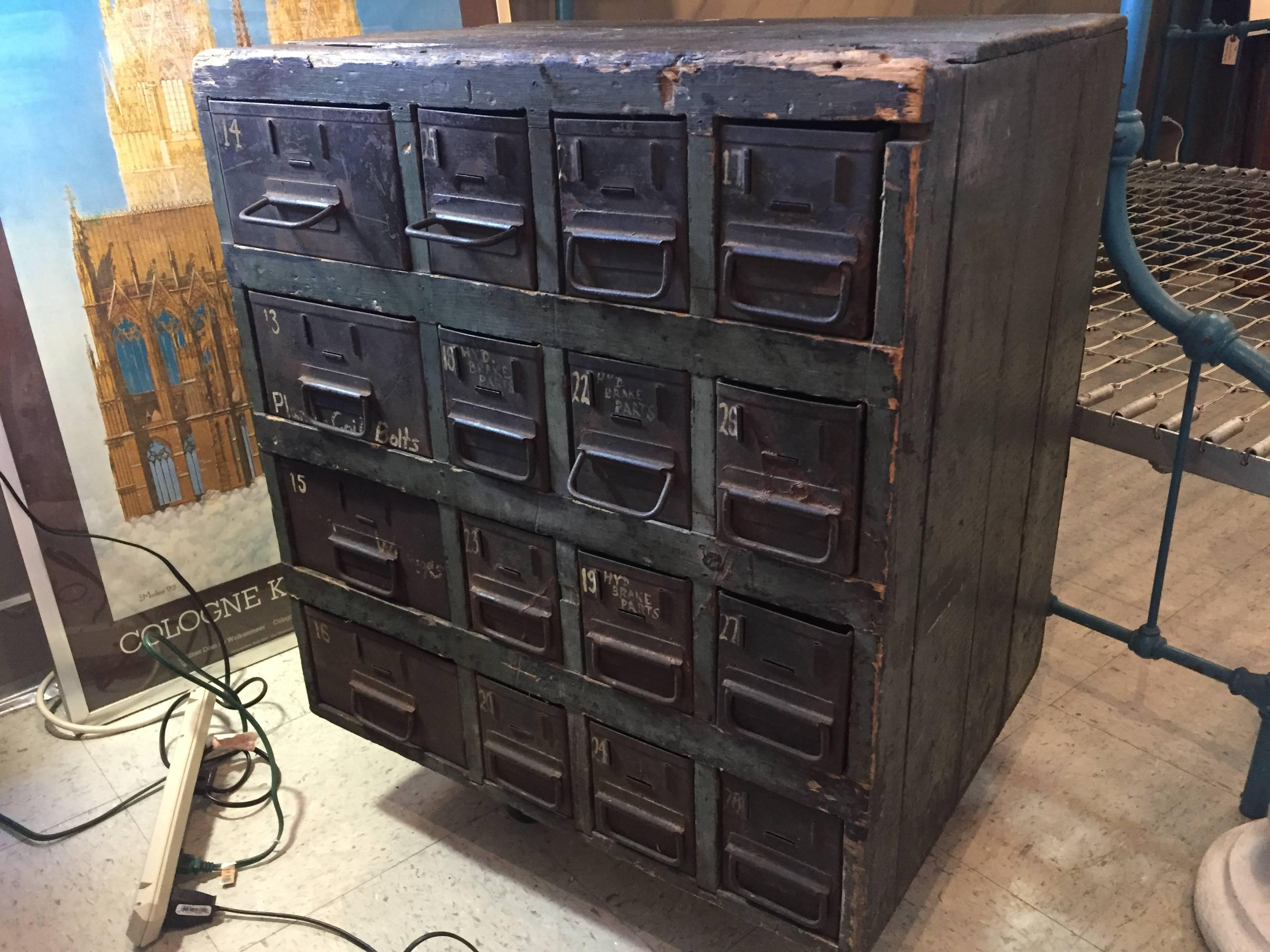 Industrial Multi Drawer Cabinet, 1930 3