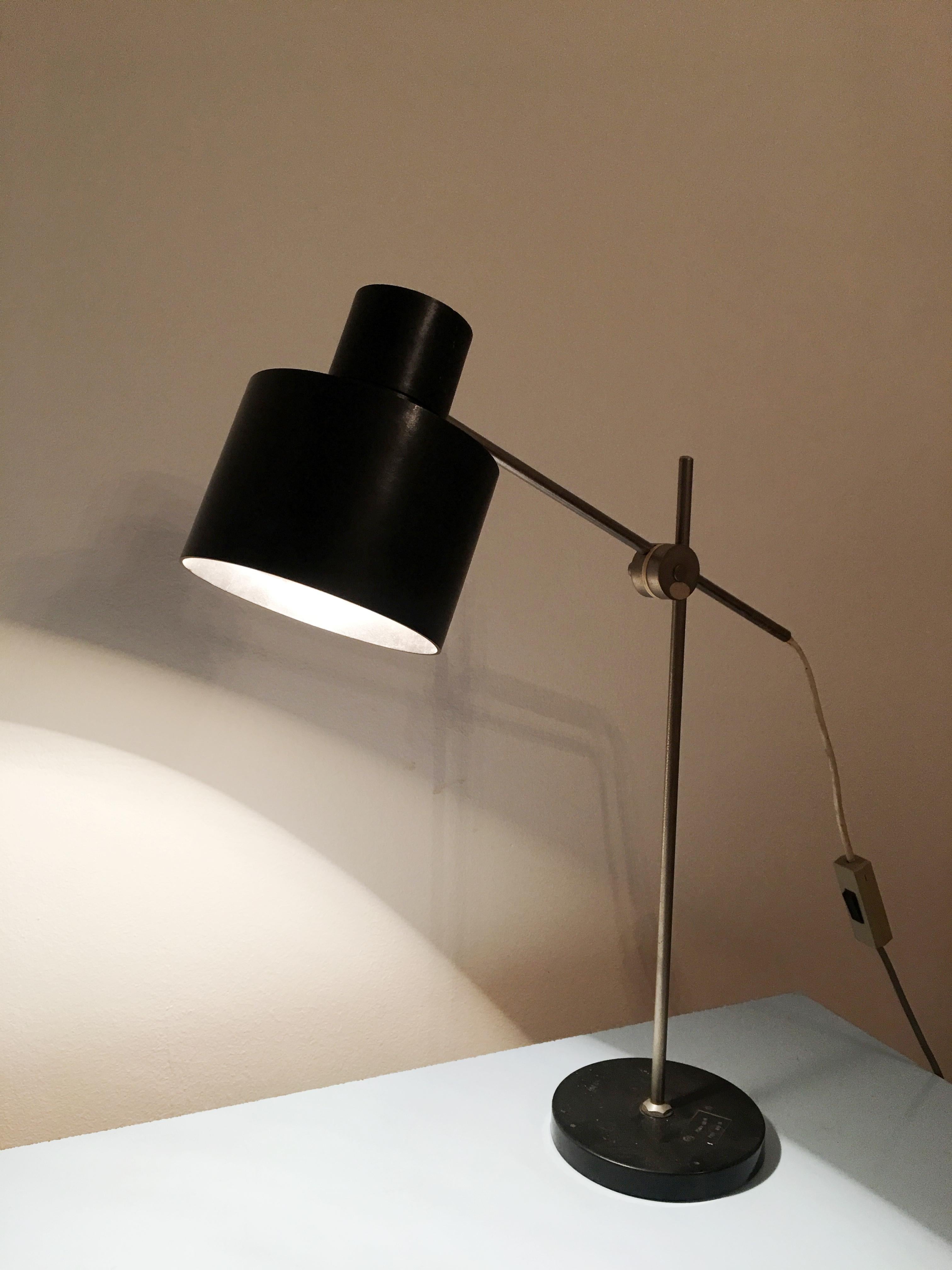Industrial Office Lamp by Jan Suchan for Elektrosvit, 1967 In Good Condition For Sale In Prague, CZ