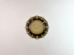Industrial Office Wall Clock from Pragotron, 1970s