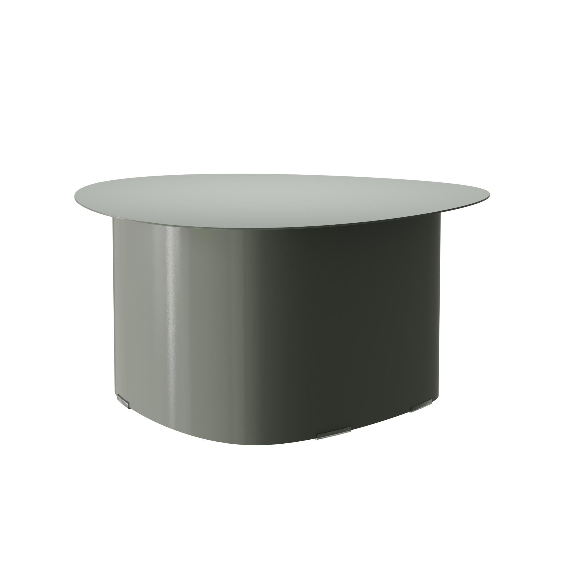 Portuguese Industrial Oxide Stons coffee table crafted by Murmurio For Sale