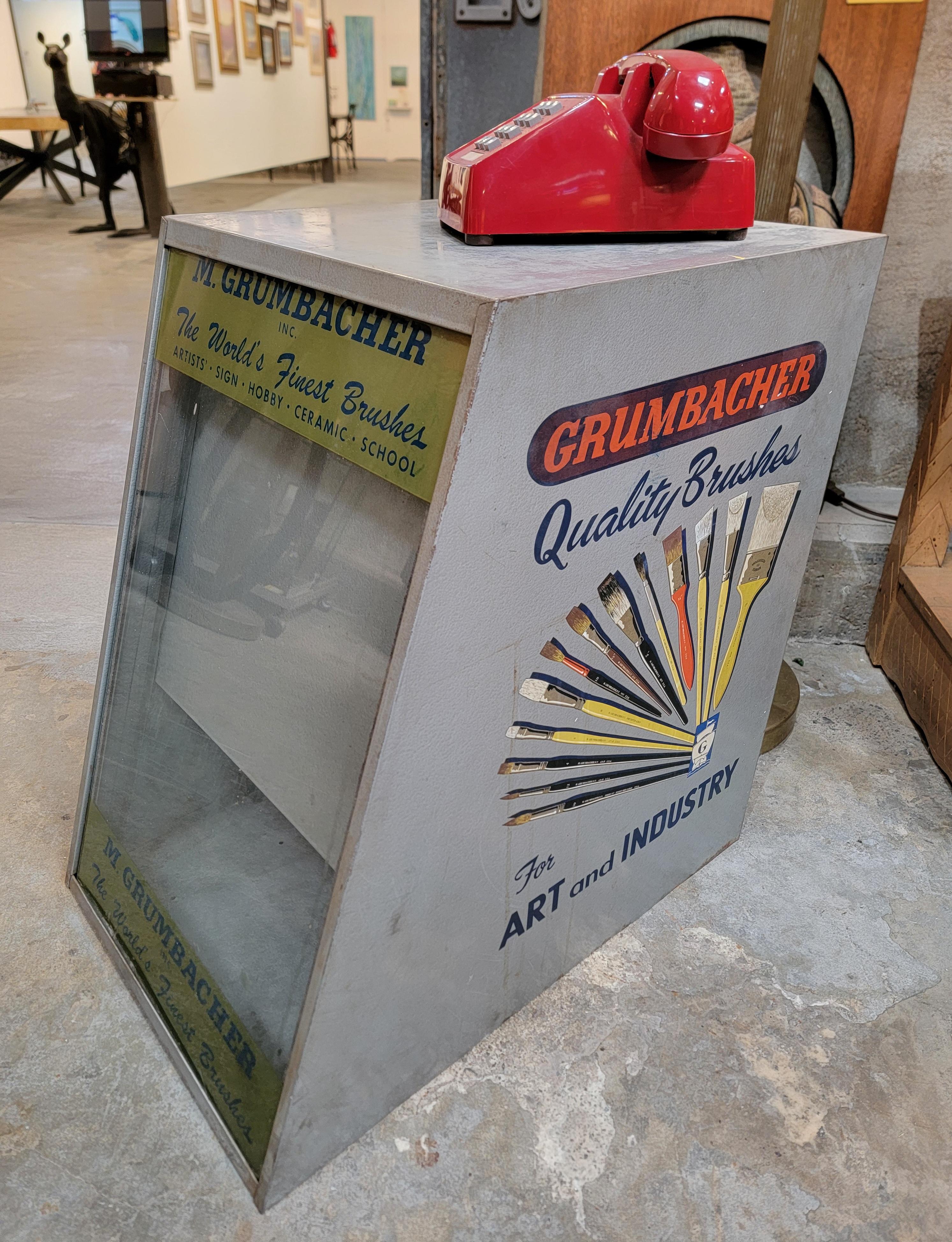 Industrial Paintbrush Point of Sale Cabinet For Sale 6