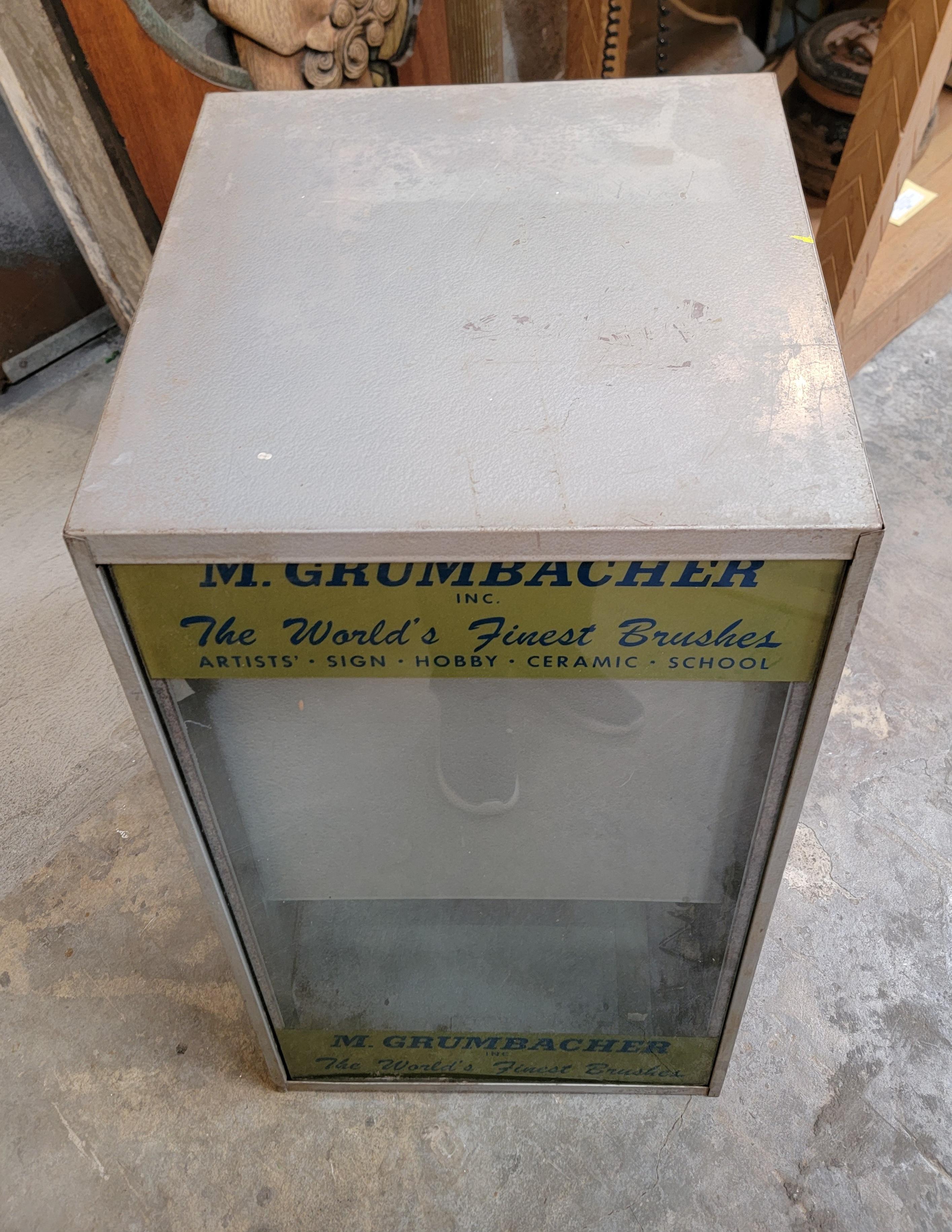 Industrial Paintbrush Point of Sale Cabinet For Sale 2