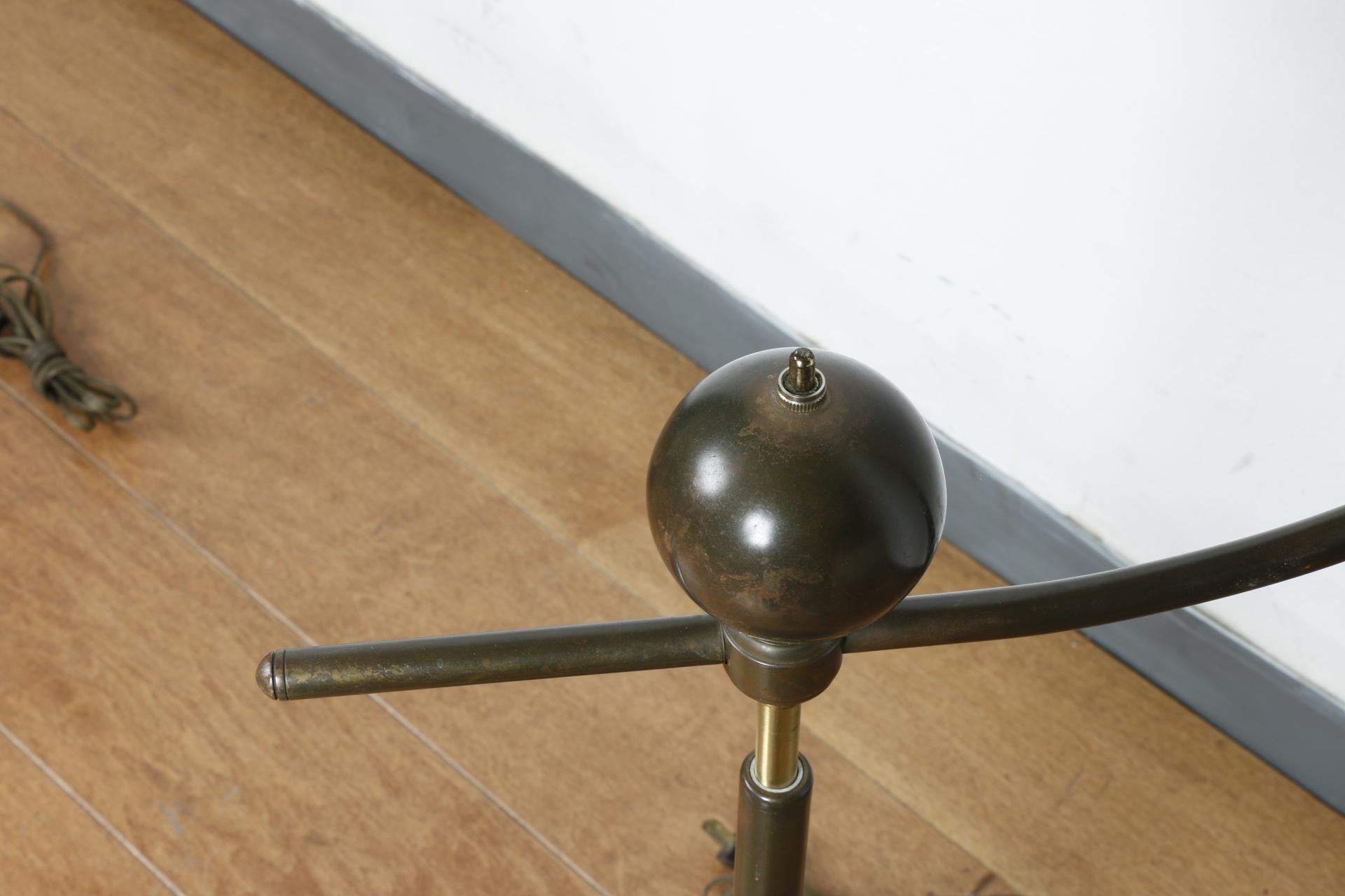 Industrial Pair of Floor Lamps For Sale 2