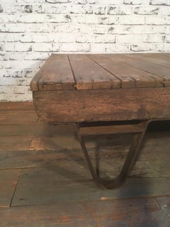 Industrial Pallet Coffee Table, 1950s