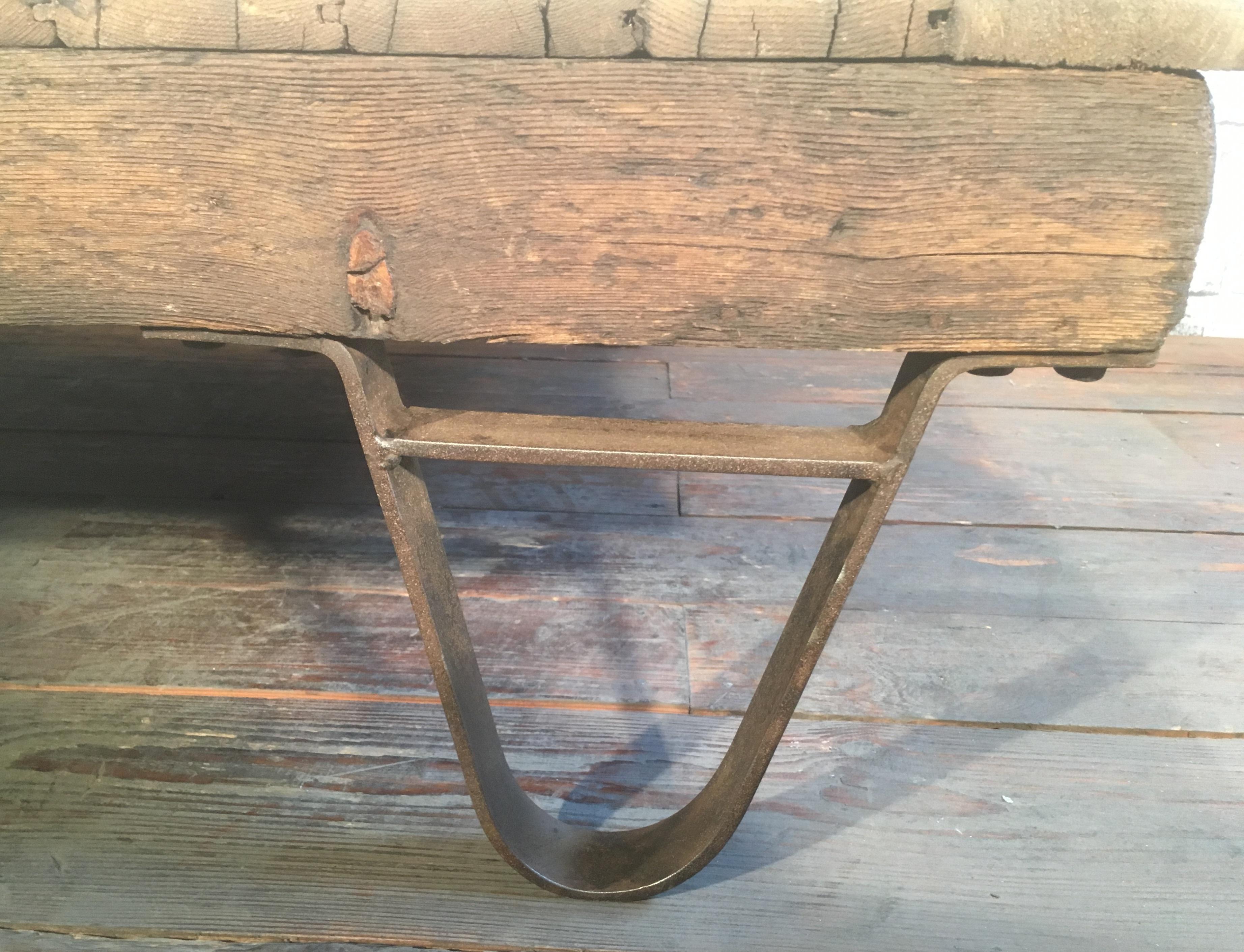 Industrial Pallet Coffee Table, 1950s In Good Condition In Kojetice, CZ