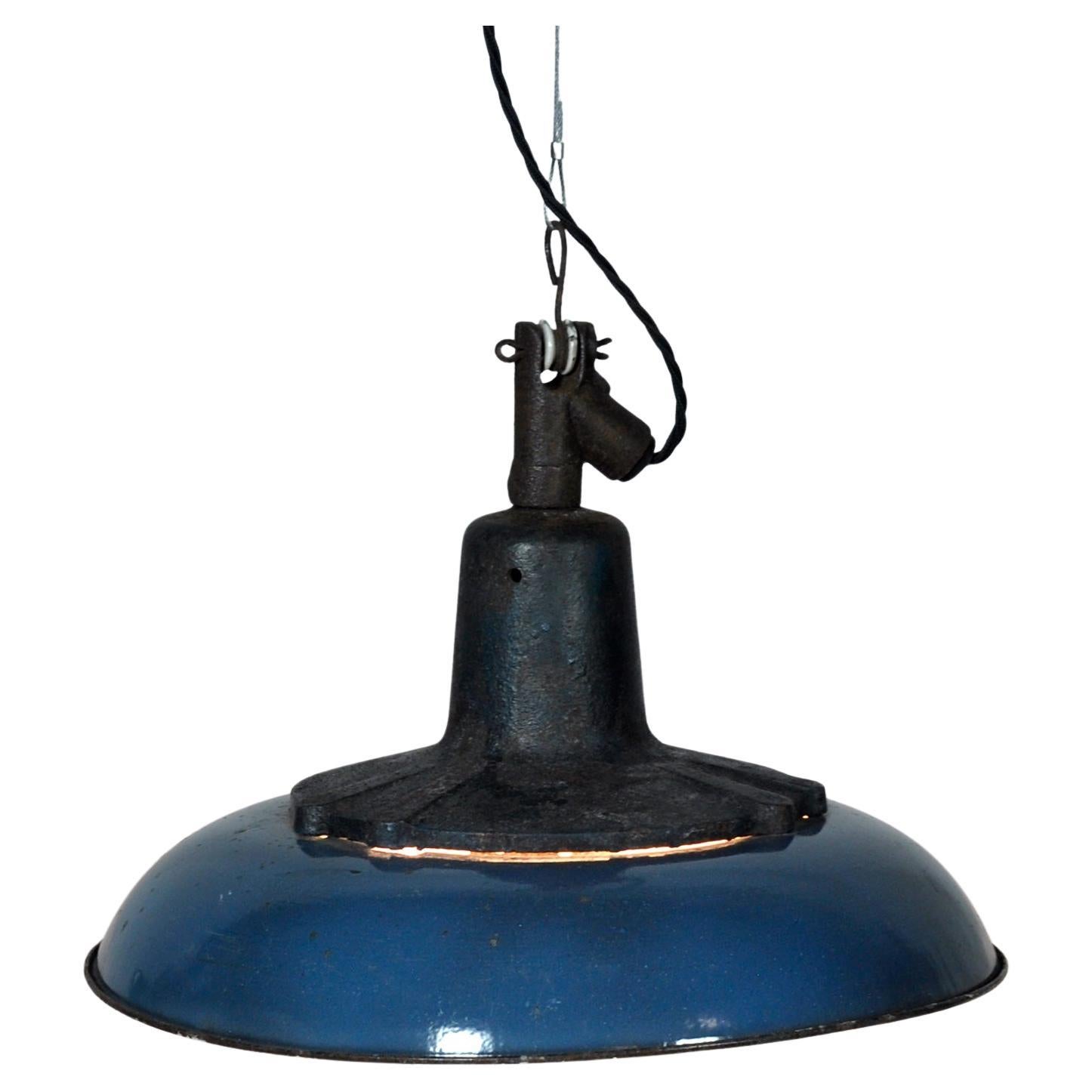 Lampada a sospensione industriale, anni
50