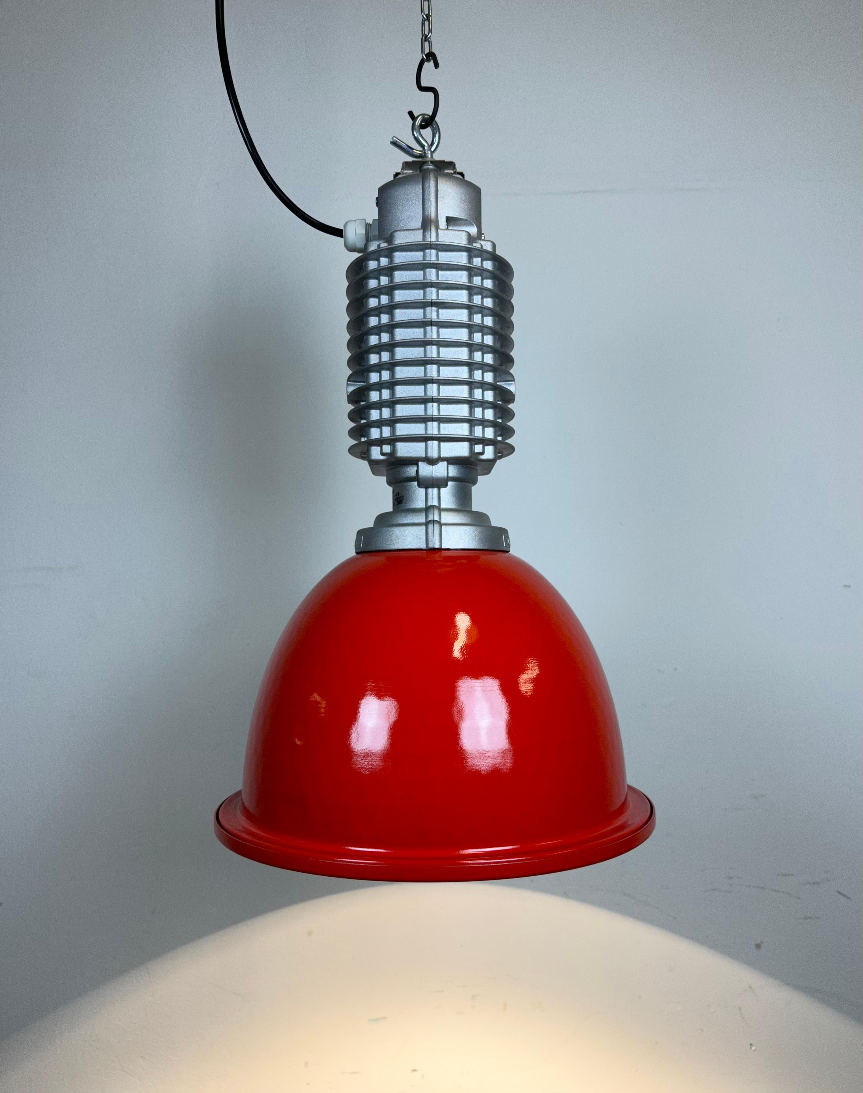 Industrial Pendant Lamp by Charles Keller for Zumtobel, 1990s For Sale 4