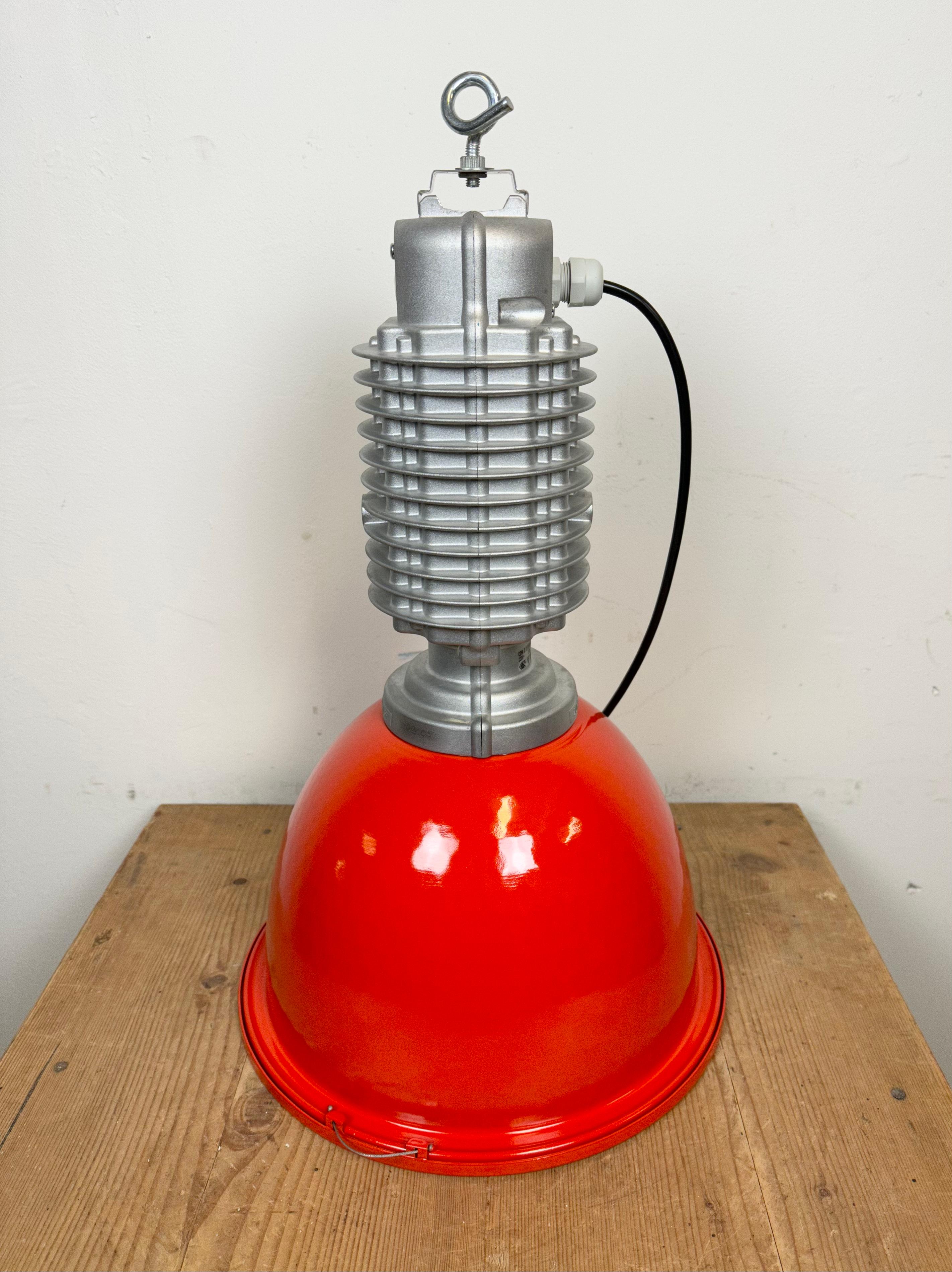 Industrial Pendant Lamp by Charles Keller for Zumtobel, 1990s For Sale 8