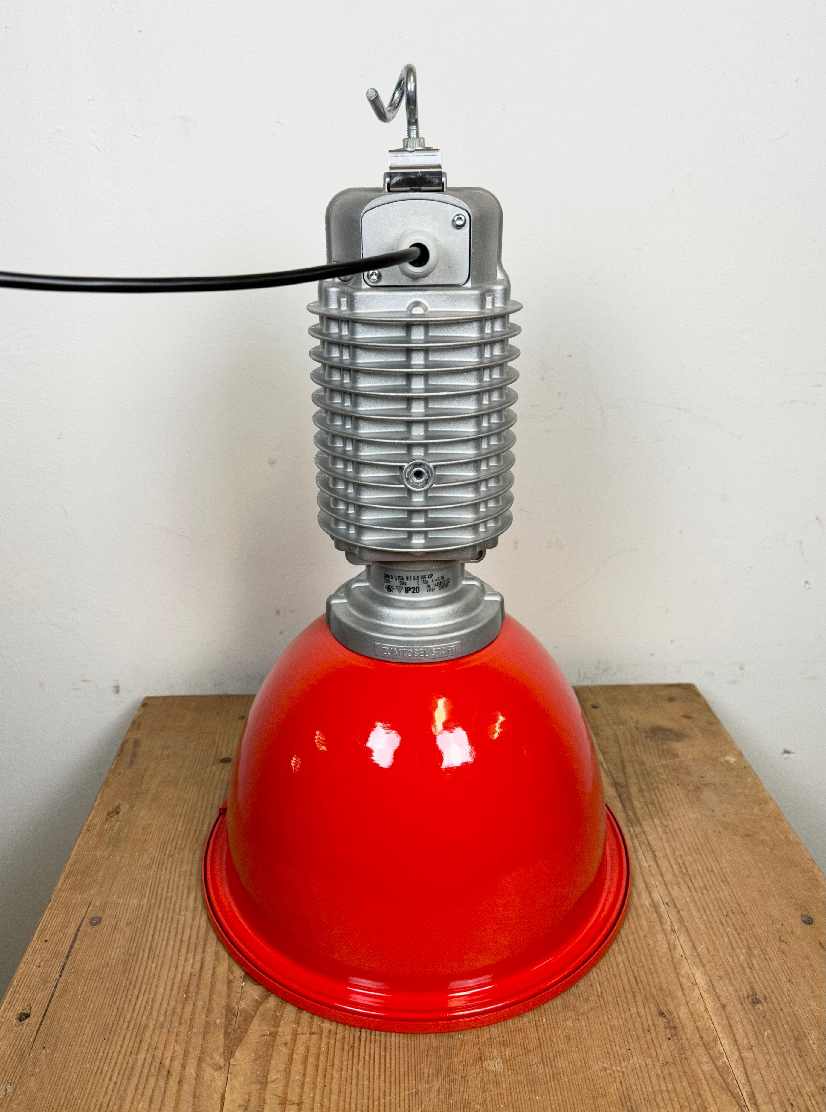 Industrial Pendant Lamp by Charles Keller for Zumtobel, 1990s For Sale 9