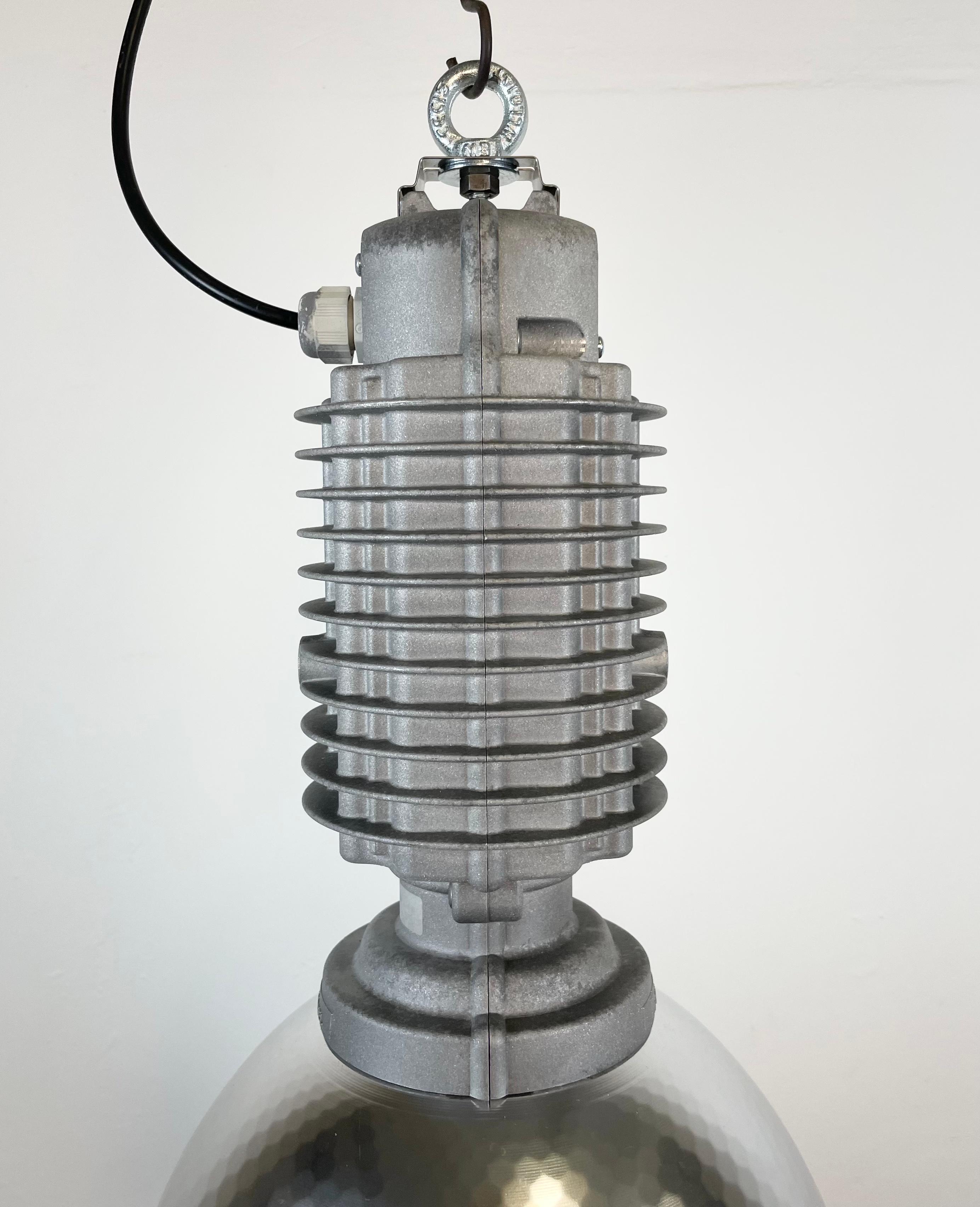 Austrian Industrial Pendant Lamp by Charles Keller for Zumtobel, 1990s For Sale