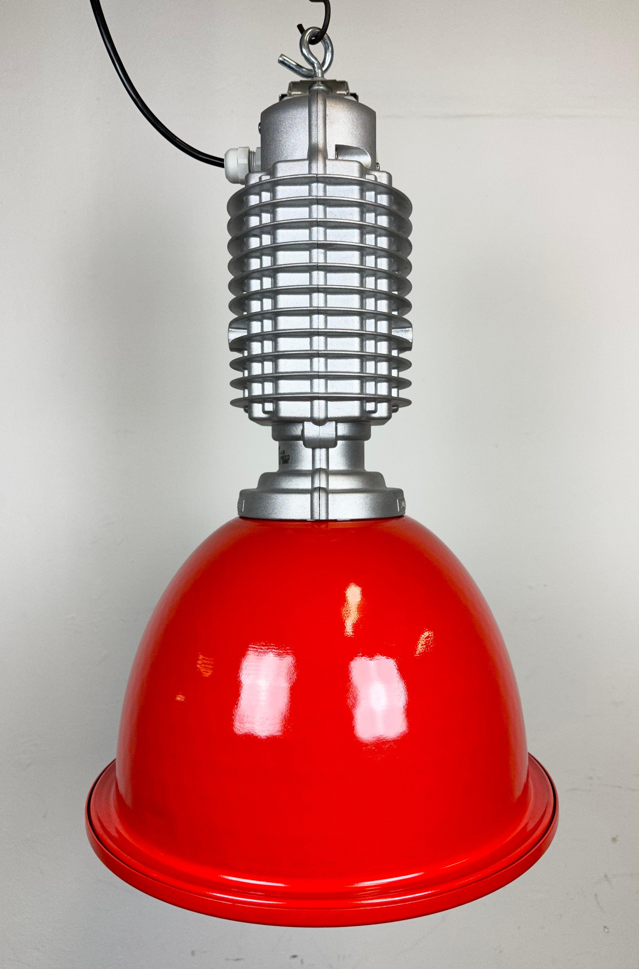 Austrian Industrial Pendant Lamp by Charles Keller for Zumtobel, 1990s For Sale